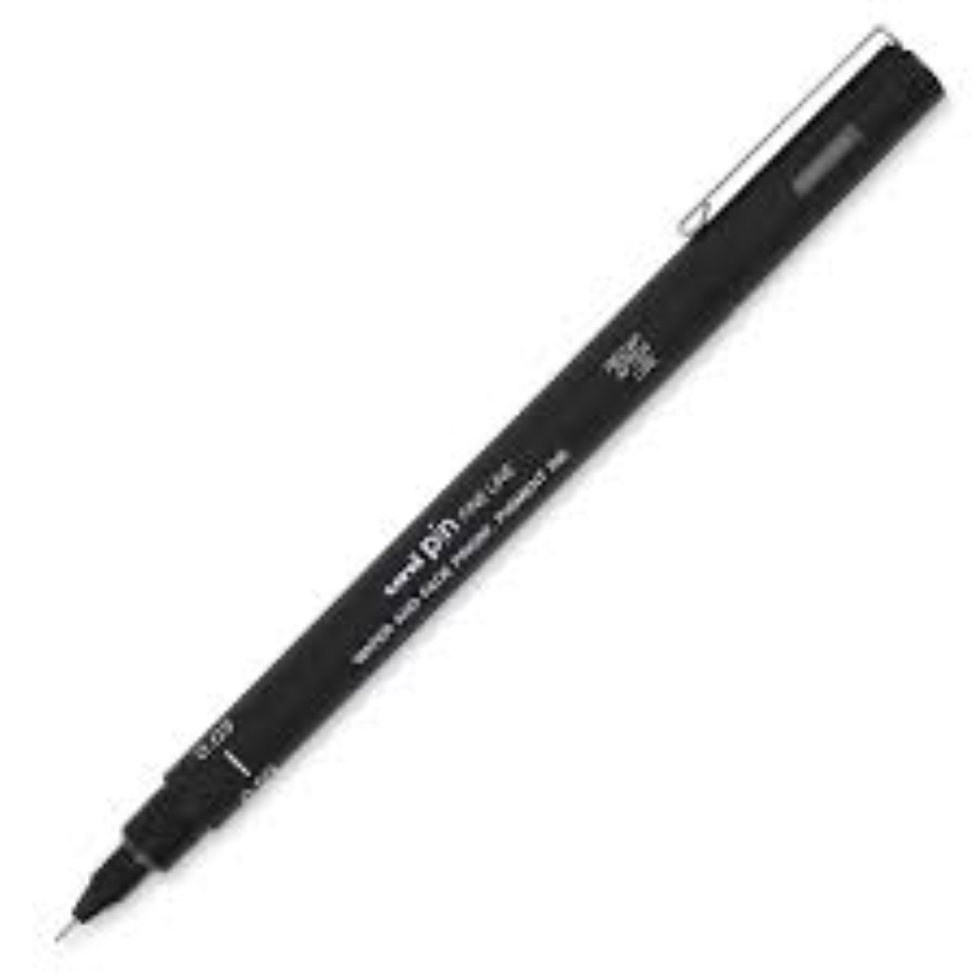 Uni FINE LINE 0.3mm Black MI-PIN100-BK